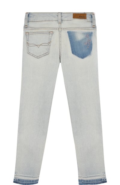 Джинсы с декоративными потертостями и вышивкой POLO RALPH LAUREN, арт. 313689943, фото 2