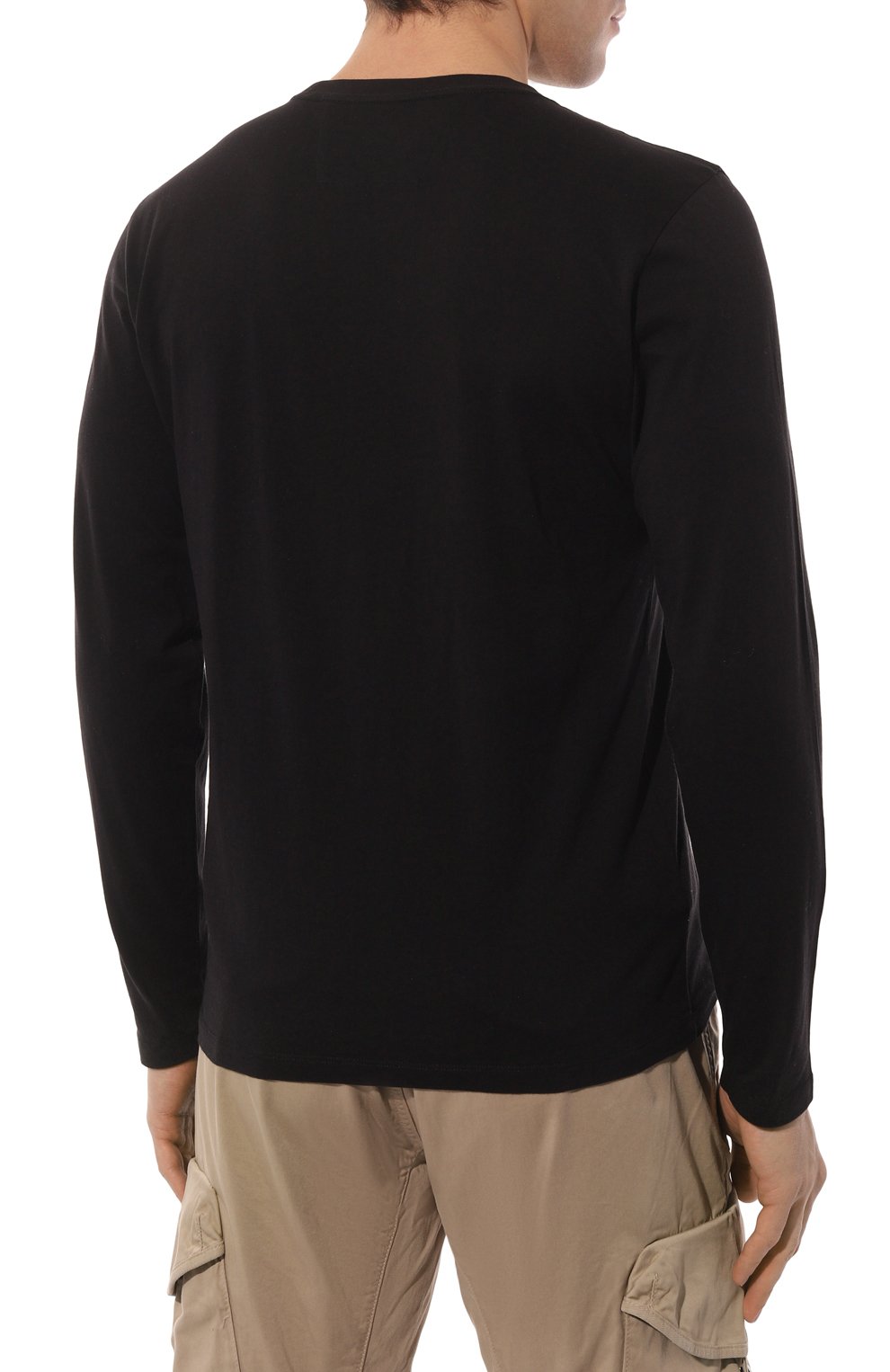 Хлопковый лонгслив C.P. COMPANY, арт. 14CMTS043A-005100W, фото 4