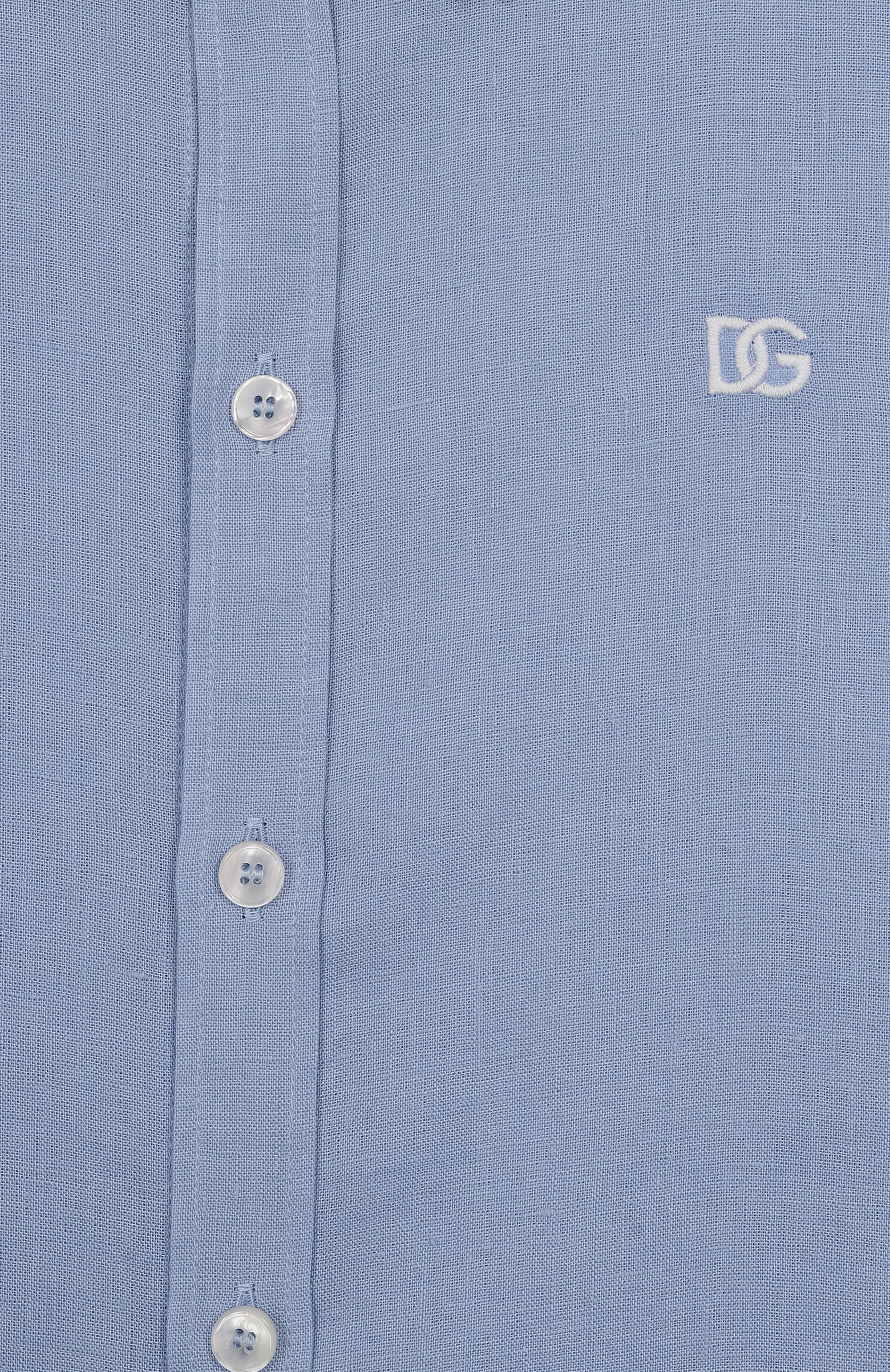 Льняная рубашка DOLCE & GABBANA, арт. L44S55/FU4MH/2-8, фото 3