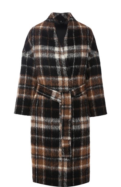 Женское шерстяное пальто с поясом BRUNELLO CUCINELLI, арт. MB5139240