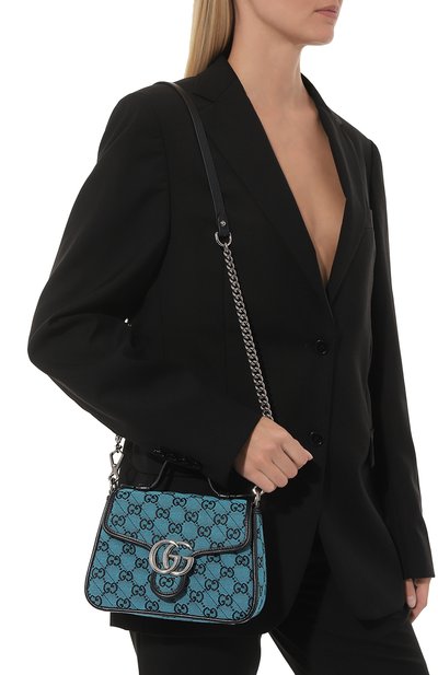 Сумка gg marmont mini  GUCCI, арт. 583571 2UZCN, фото 2