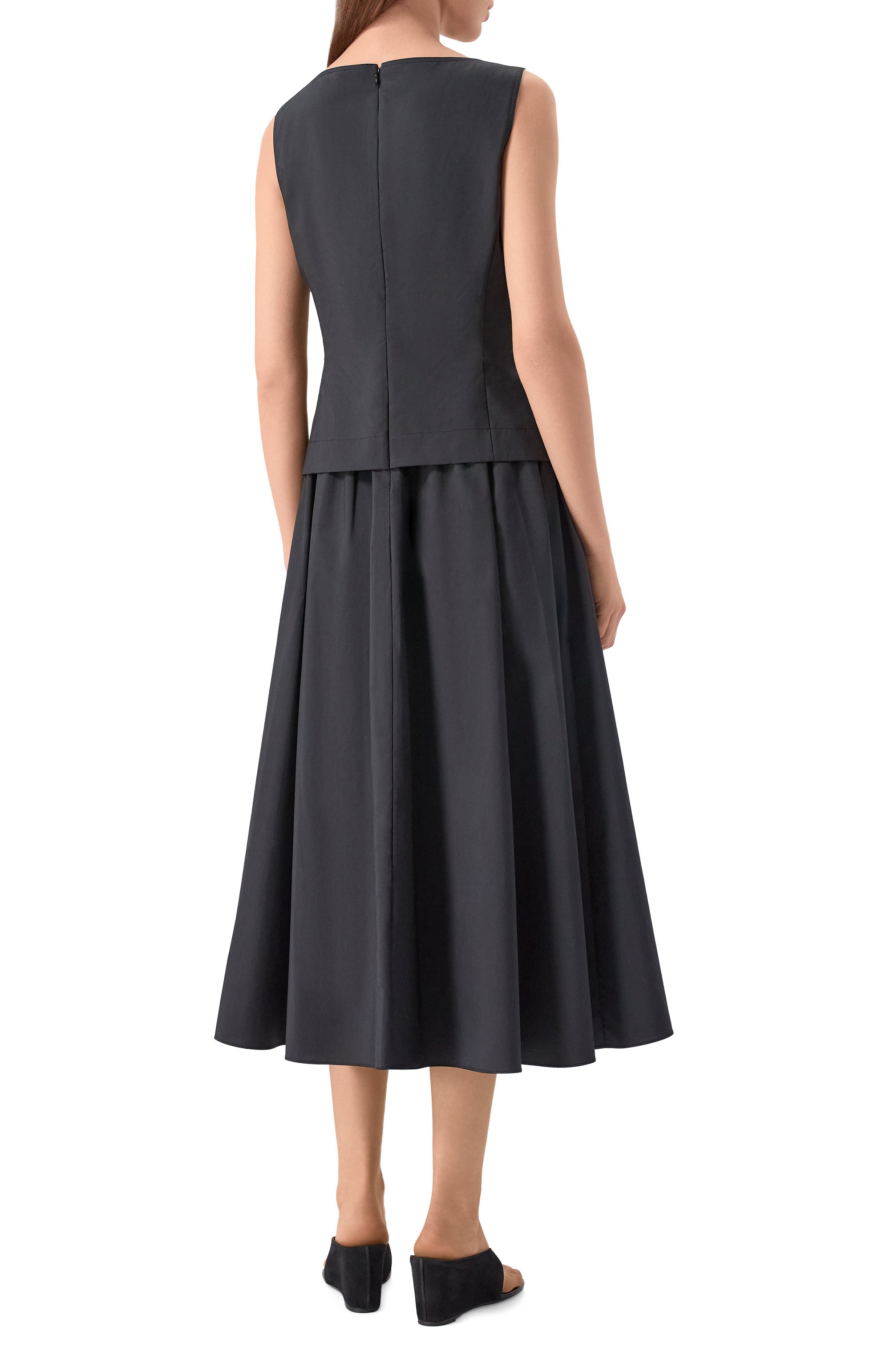 Хлопковое платье THEORY, арт. Q0204617, фото 3