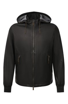 Кожаная куртка ZEGNA, арт. UWPNA/W178, фото 1