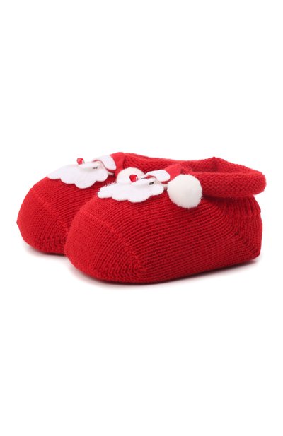 Шерстяные пинетки LA PERLA, арт. 45105, фото 1