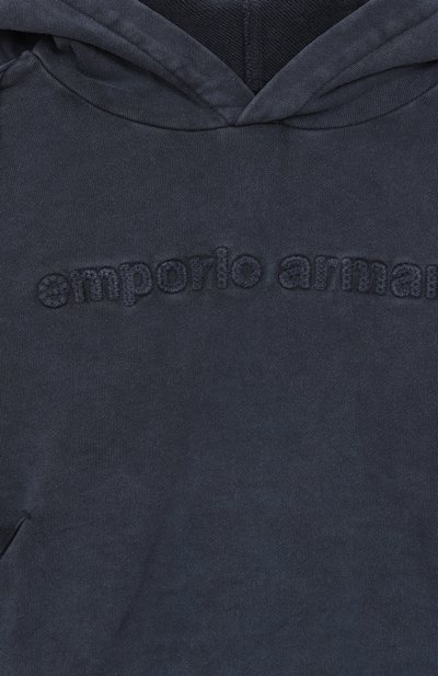 Хлопковое худи EMPORIO ARMANI, арт. EB000465/AF16138, фото 3