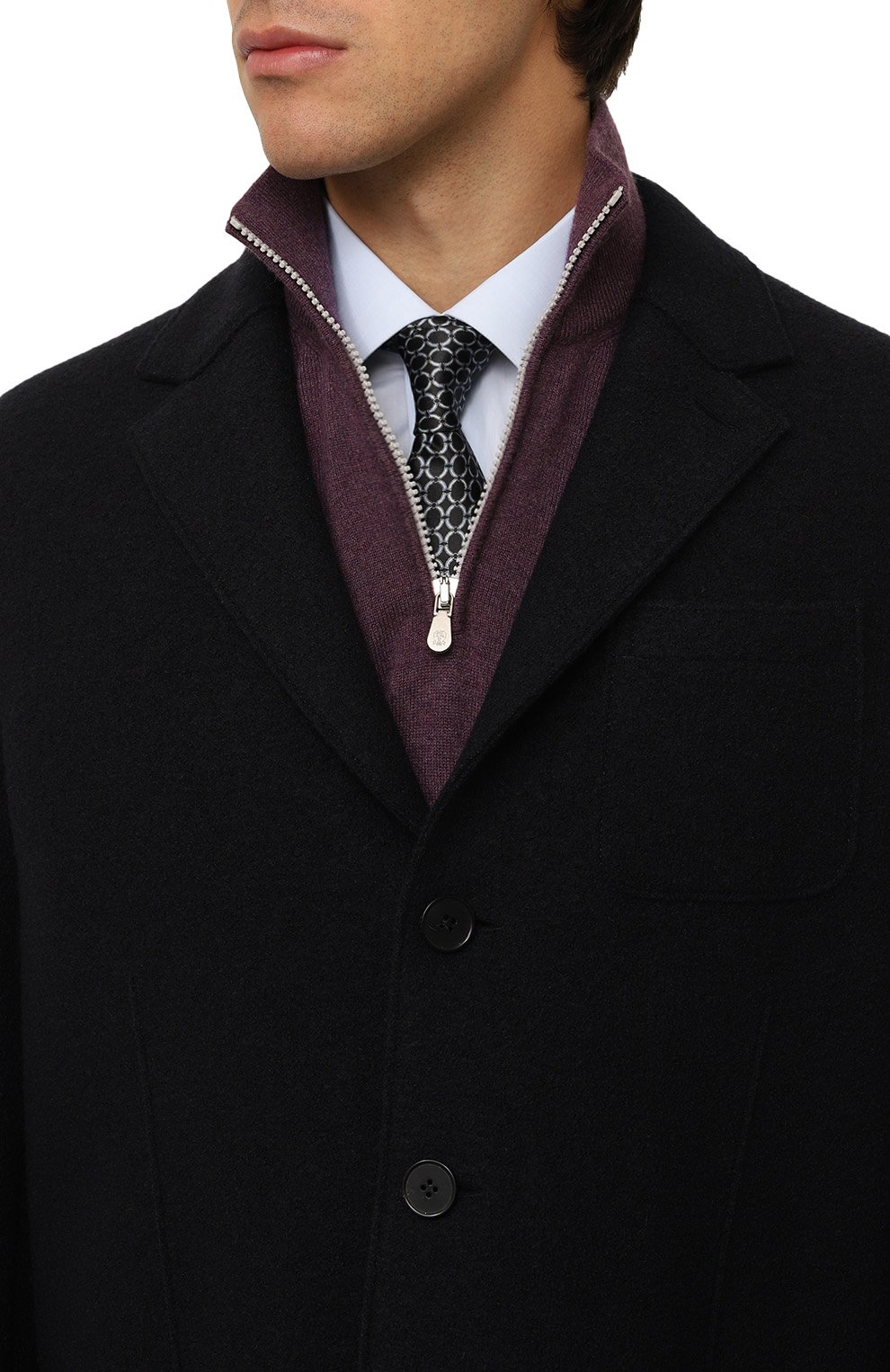 Шелковый галстук ZILLI, арт. 56518, фото 2