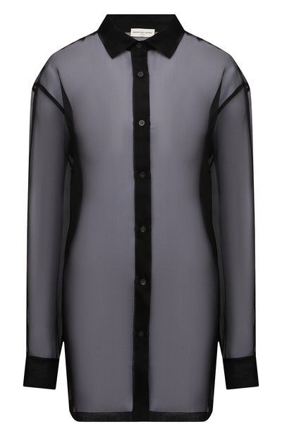 Женская шелковая рубашка DRIES VAN NOTEN, арт. 211-10748-2360