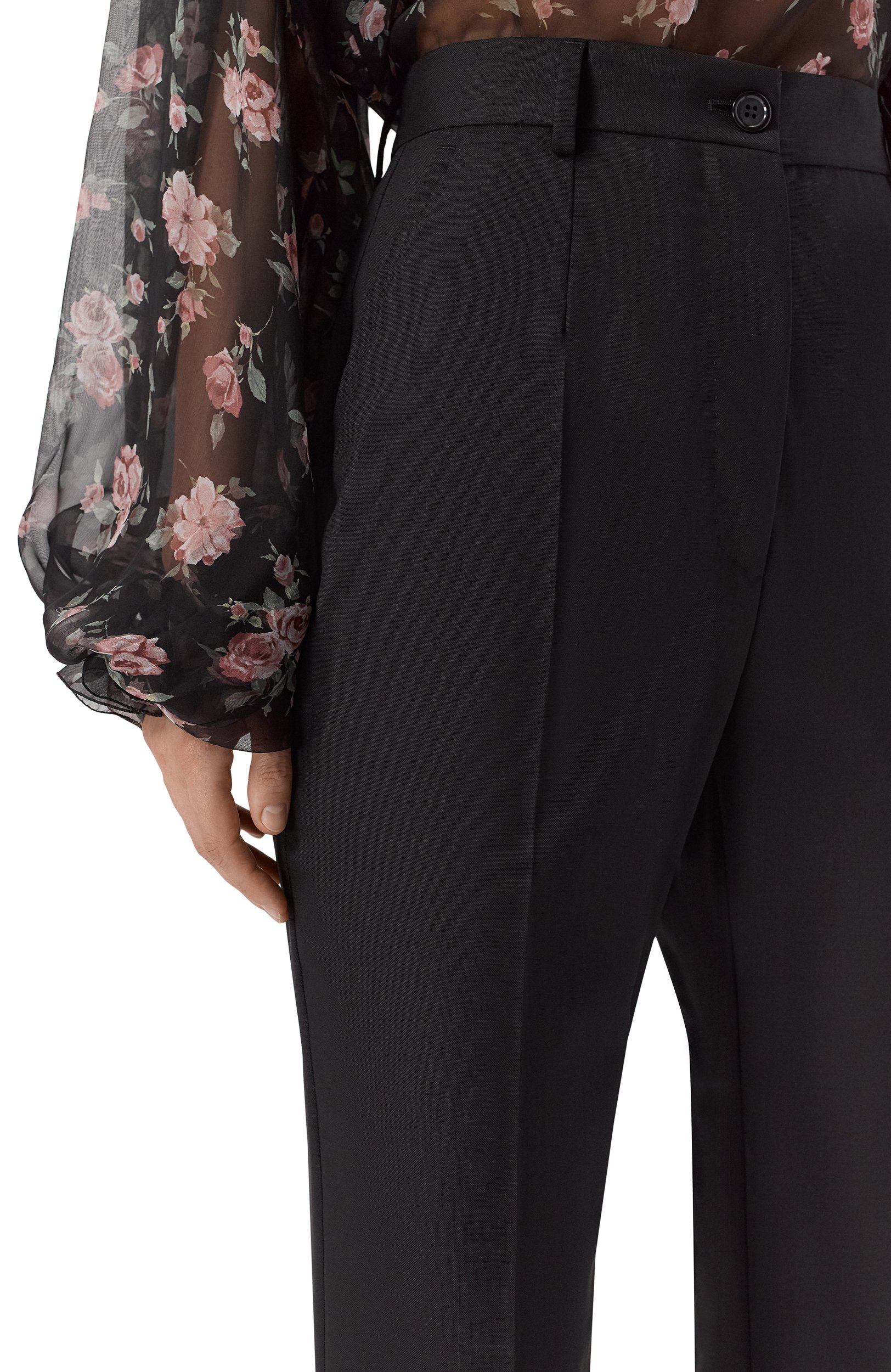 Шерстяные брюки DOLCE & GABBANA, арт. FTAM2T/FU28D, фото 5