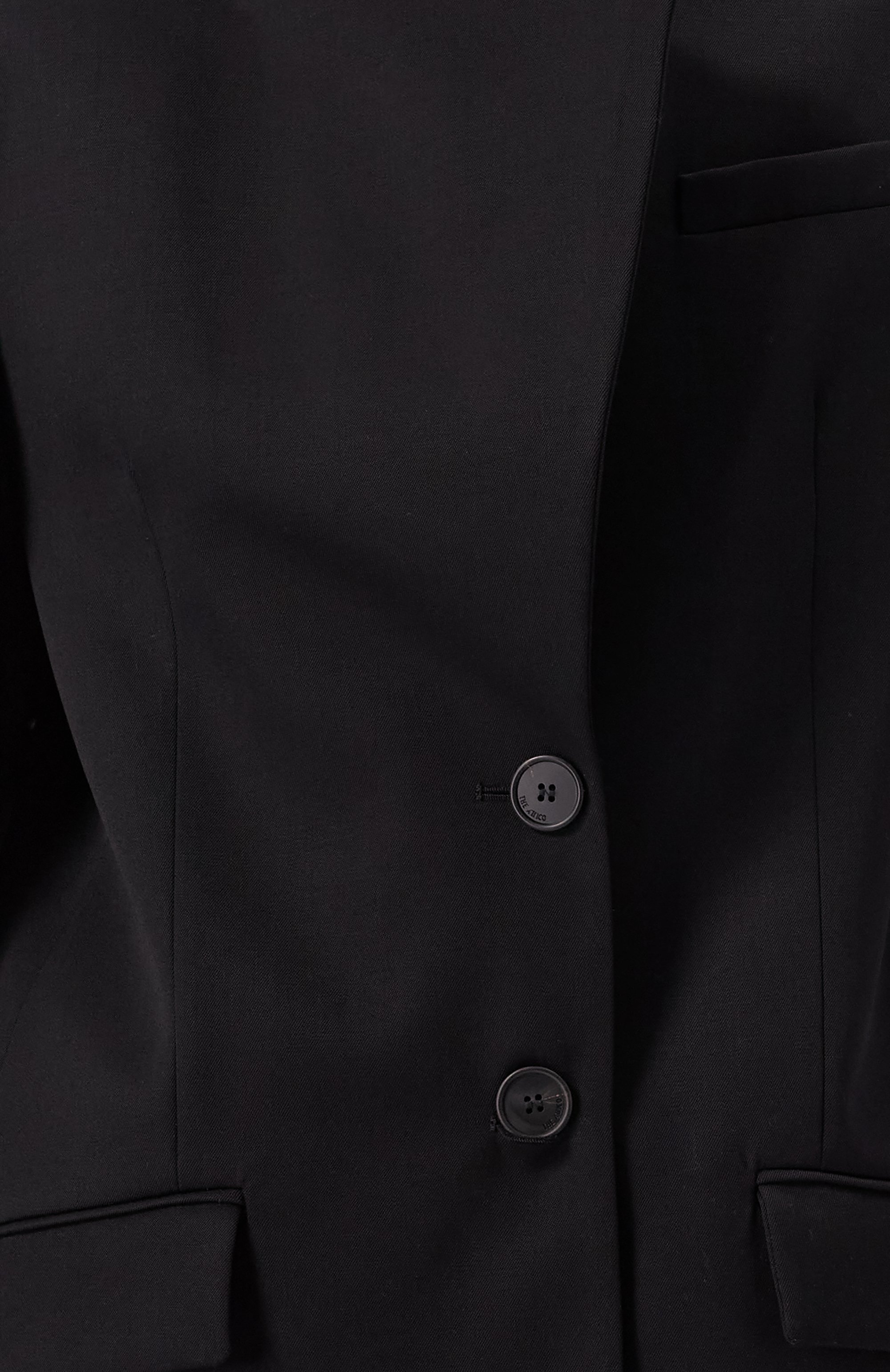 Шерстяной жакет THE ATTICO, арт. 250WCG00080/WWW046AA, фото 6