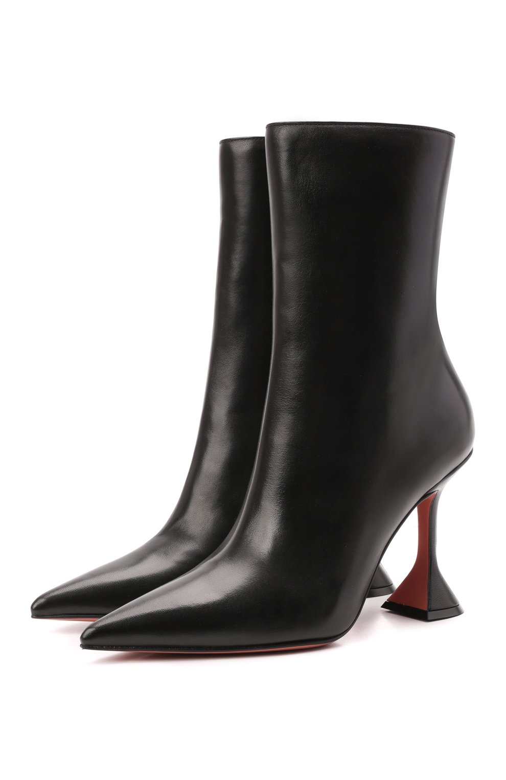 Кожаные ботильоны giorgia AMINA MUADDI, арт. GI0RGIA B00TIE/NAPPA/BLACK, фото 1