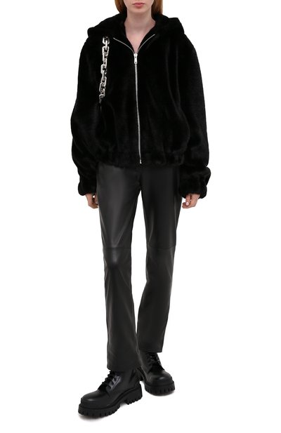 Шуба из экомеха HELMUT LANG, арт. H06HW407, фото 2