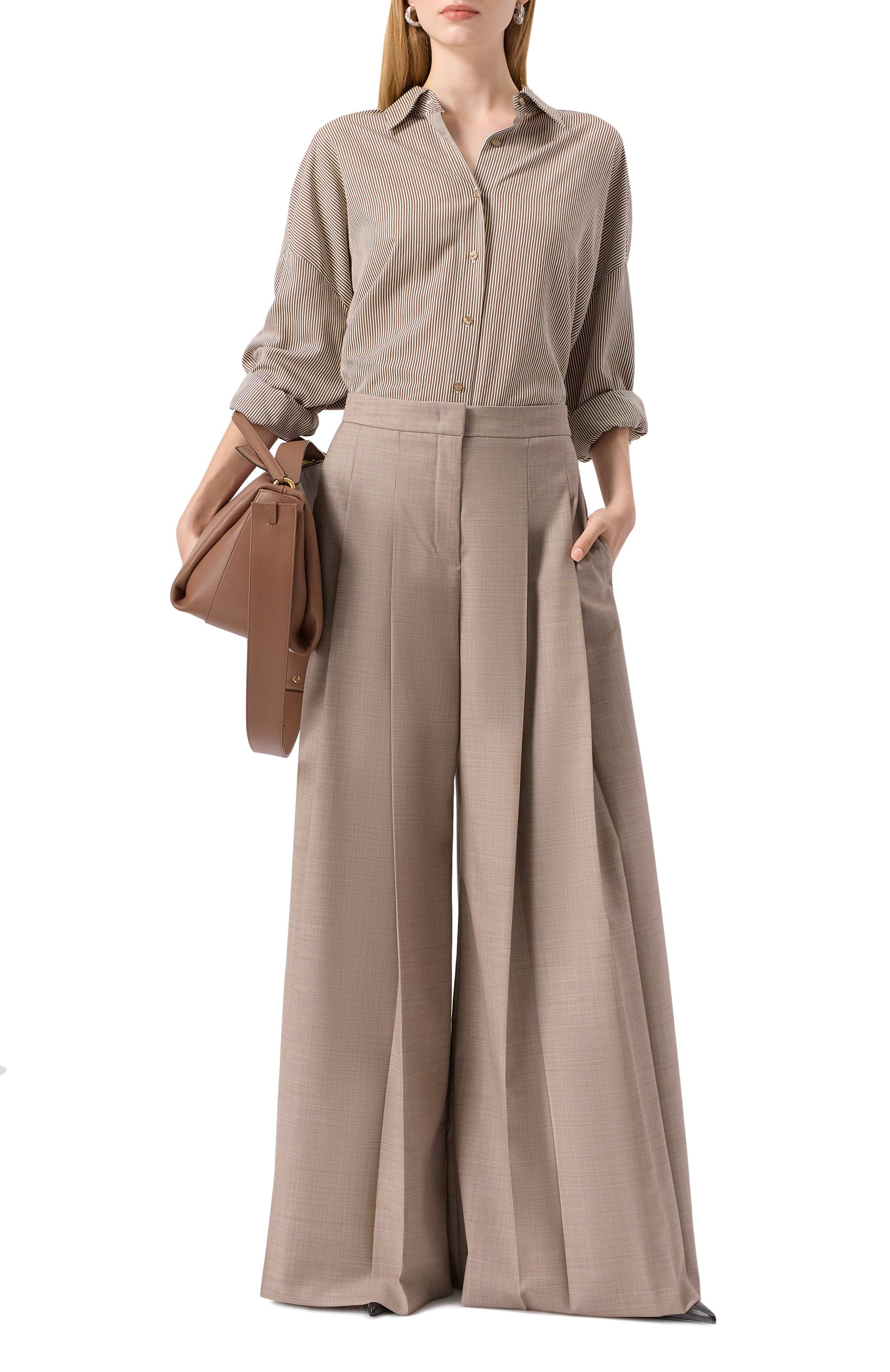 Шерстяные брюки BOSS, арт. 50545699, фото 2