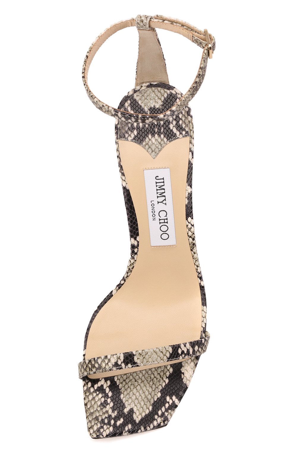 Кожаные босоножки marin 90 JIMMY CHOO, арт. MARIN 90/NKE, фото 5