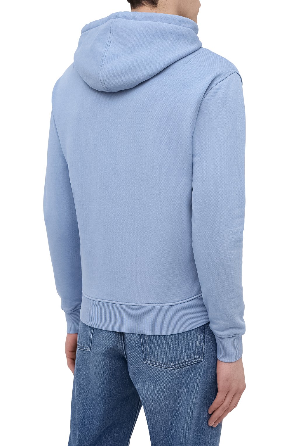 Хлопковое худи AMI, арт. E21HJ008.730, фото 4