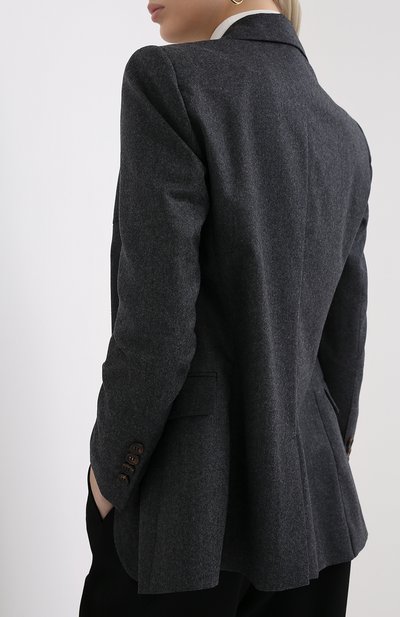 Шерстяной жакет BRUNELLO CUCINELLI, арт. ME2268999, фото 4