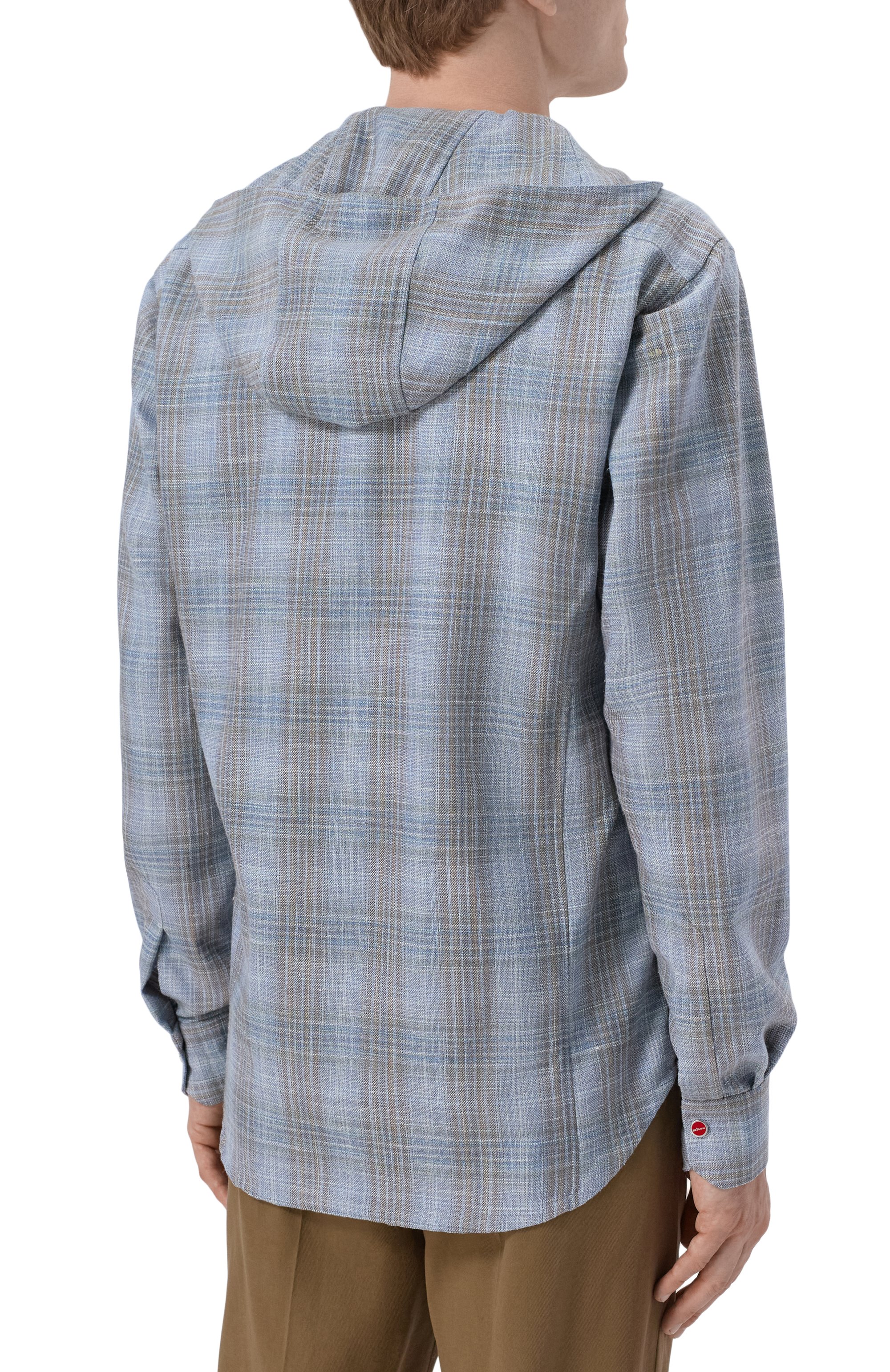 Рубашка из шерсти и шелка KITON, арт. UMCMARK0628G, фото 4