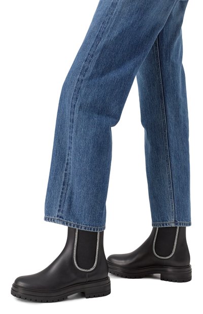 Кожаные челси crystal chester GIANVITO ROSSI, арт. G73169.20G0M.CFBNENE, фото 3