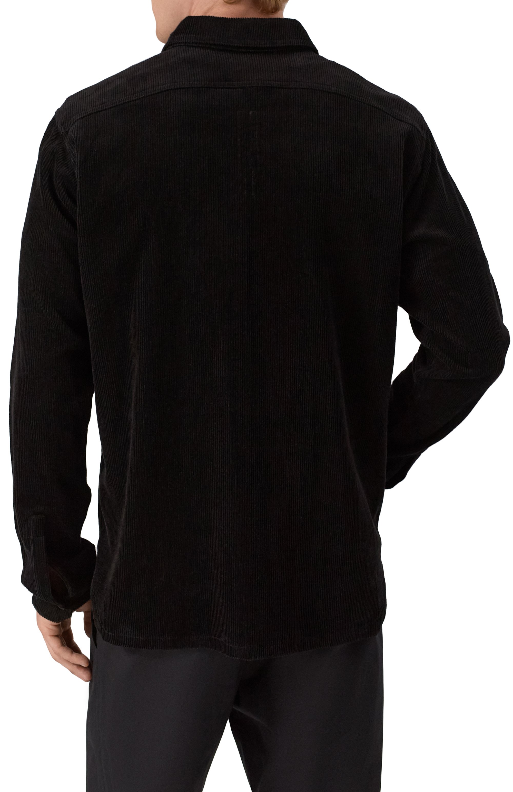 Вельветовая рубашка RICK OWENS, арт. RU02E1292/MLC9, фото 4