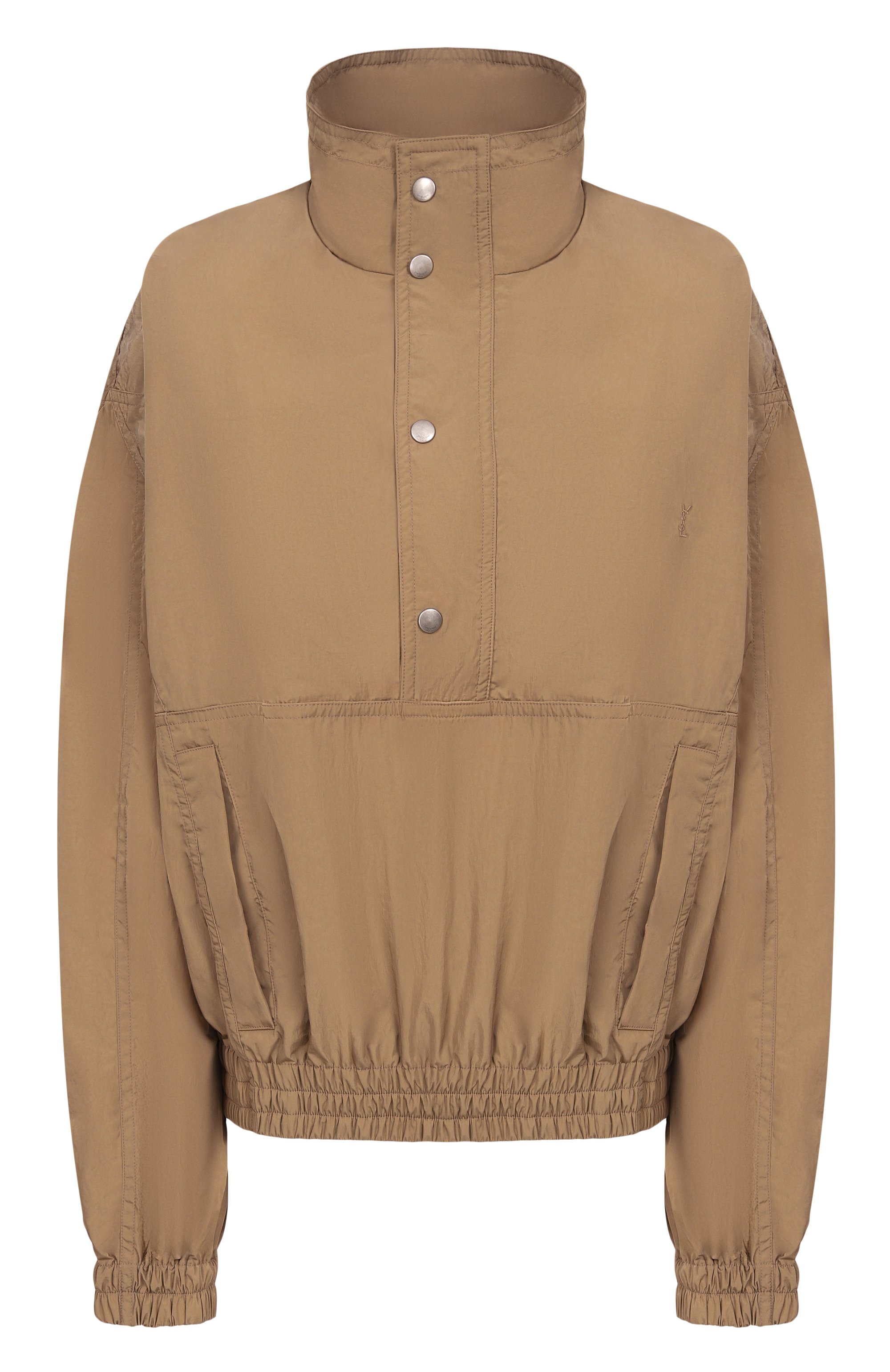 Анорак SAINT LAURENT светло-коричневого цвета по цене 399500 руб., арт. 863244/YZ9GH, фото 1 Анорак SAINT LAURENT, арт. 863244/YZ9GH, фото 1