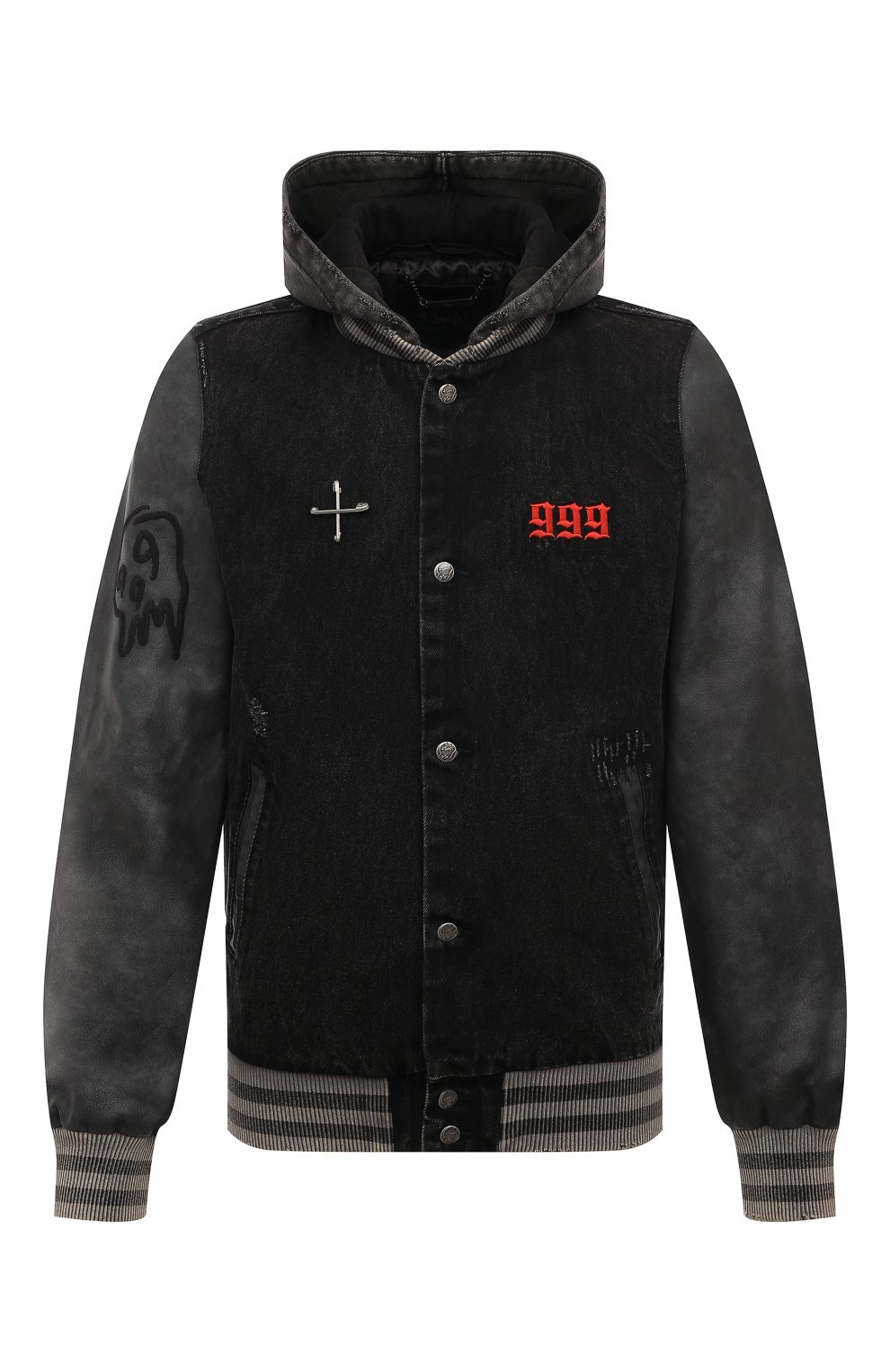 Комбинированный бомбер ksubi x juice wrld KSUBI, арт. MJW23JK001, фото 1