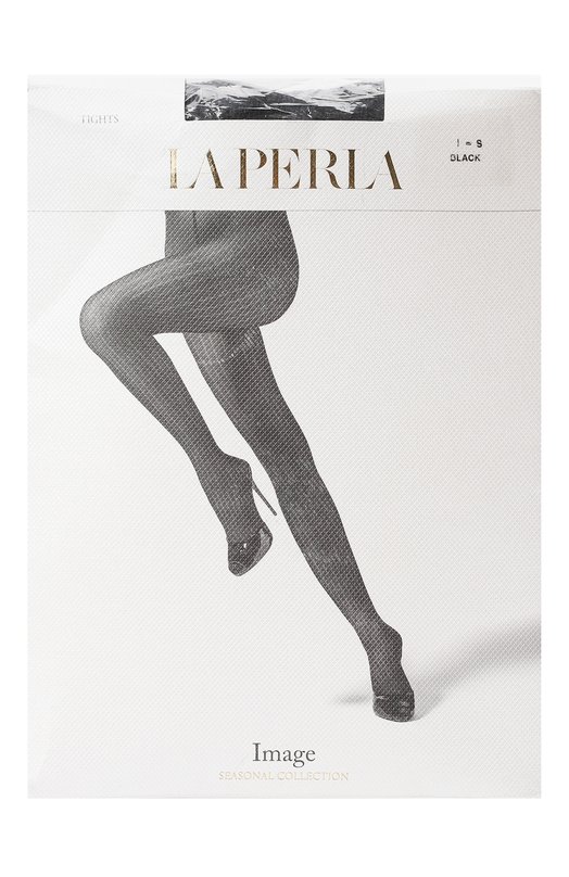 

Колготки из кашемира и шелка La Perla, Чёрный