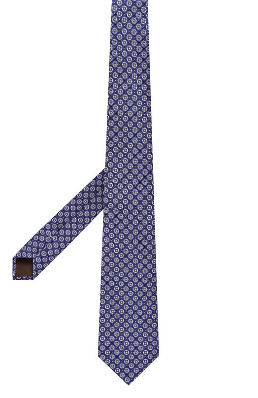 Шелковый галстук Canali 18/HJ04489 Синий  18/HJ04489 Фото 3