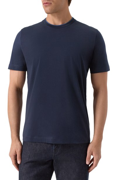 Хлопковая футболка CORNELIANI, арт. 26G571-2625022, фото 3