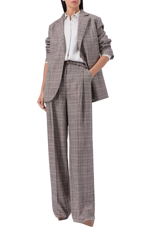 Шелковая блузка MVST M25.1PW.B004/SILK Серый  M25.1PW.B004/SILK Фото 2