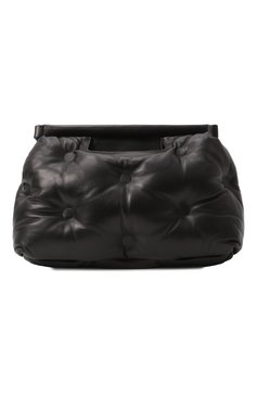 Женская сумка glam slam classique medium MAISON MARGIELA черного цвета, арт. SB1WG0034/P4300 | Фото 6 (Ремень/цепочка: На ремешке; Материал: Натуральная кожа; Размер: medium; Автоматизация состава: Проставлено; Автоматизация ТО: Проставлено)
