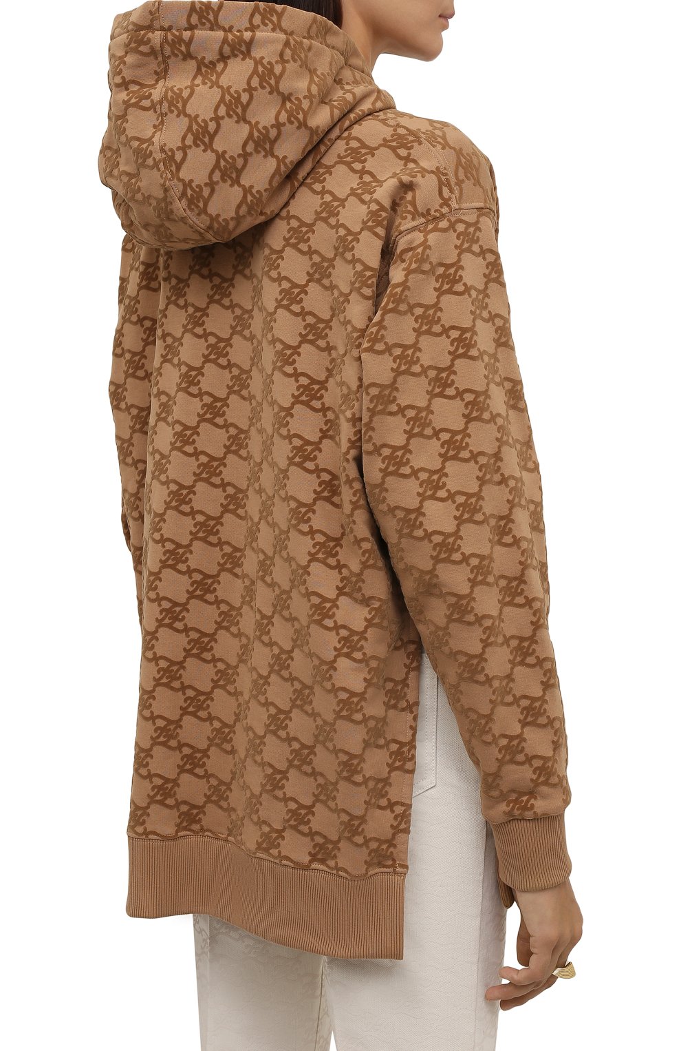 Хлопковое худи FENDI, арт. FS7263 AGU7, фото 4