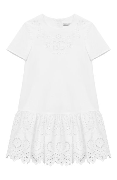 Хлопковое платье DOLCE & GABBANA, арт. L53DY3/G7NXY