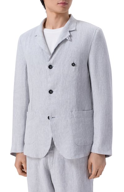 Льняной пиджак HANNES ROETHER, арт. J0P32PE.6048/, фото 3