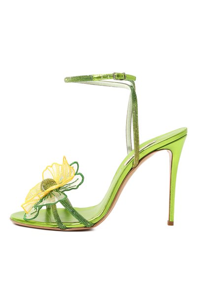 Текстильные бос�оножки CASADEI, арт. 1L021Z1001C2097, фото 4