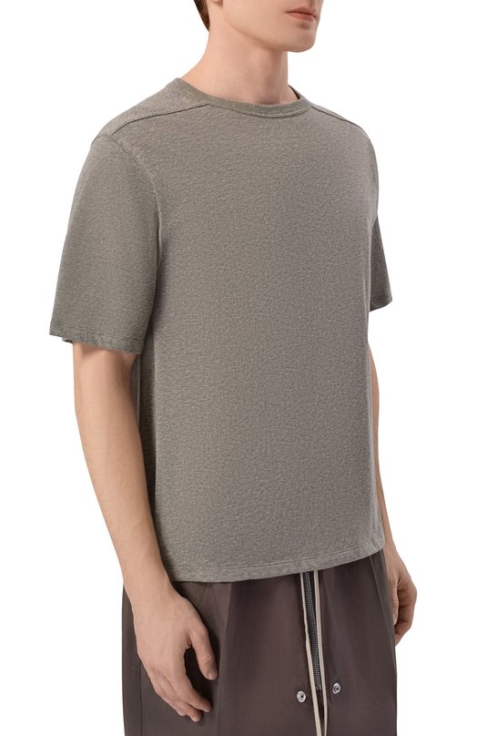Футболка Rick Owens RR01F2232/JGM Серый  RR01F2232/JGM Фото 3