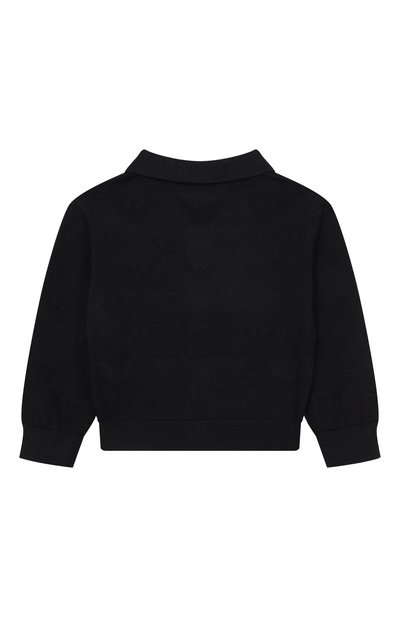 Кардиган из хлопка и вискозы EMPORIO ARMANI темно-синего цвета по цене 14800 руб., арт. EB001230/AF23415, фото 2 Кардиган из хлопка и вискозы EMPORIO ARMANI, арт. EB001230/AF23415, фото 2