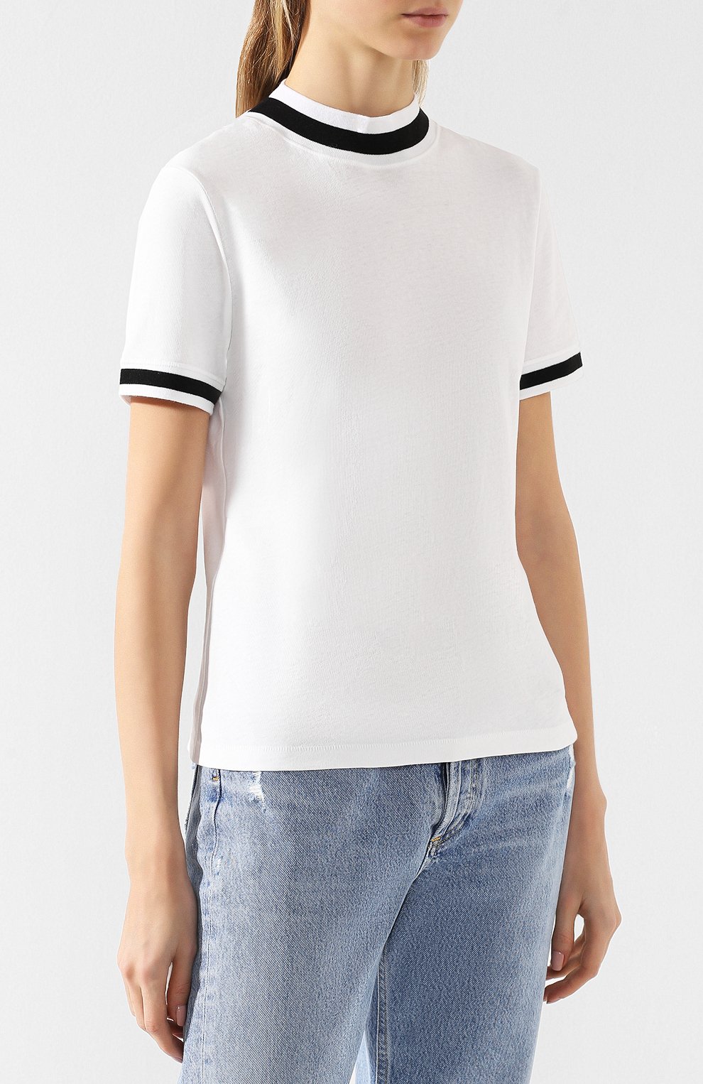Хлопковая футболка ALEXANDERWANG.T, арт. 4C491075B0, фото 3