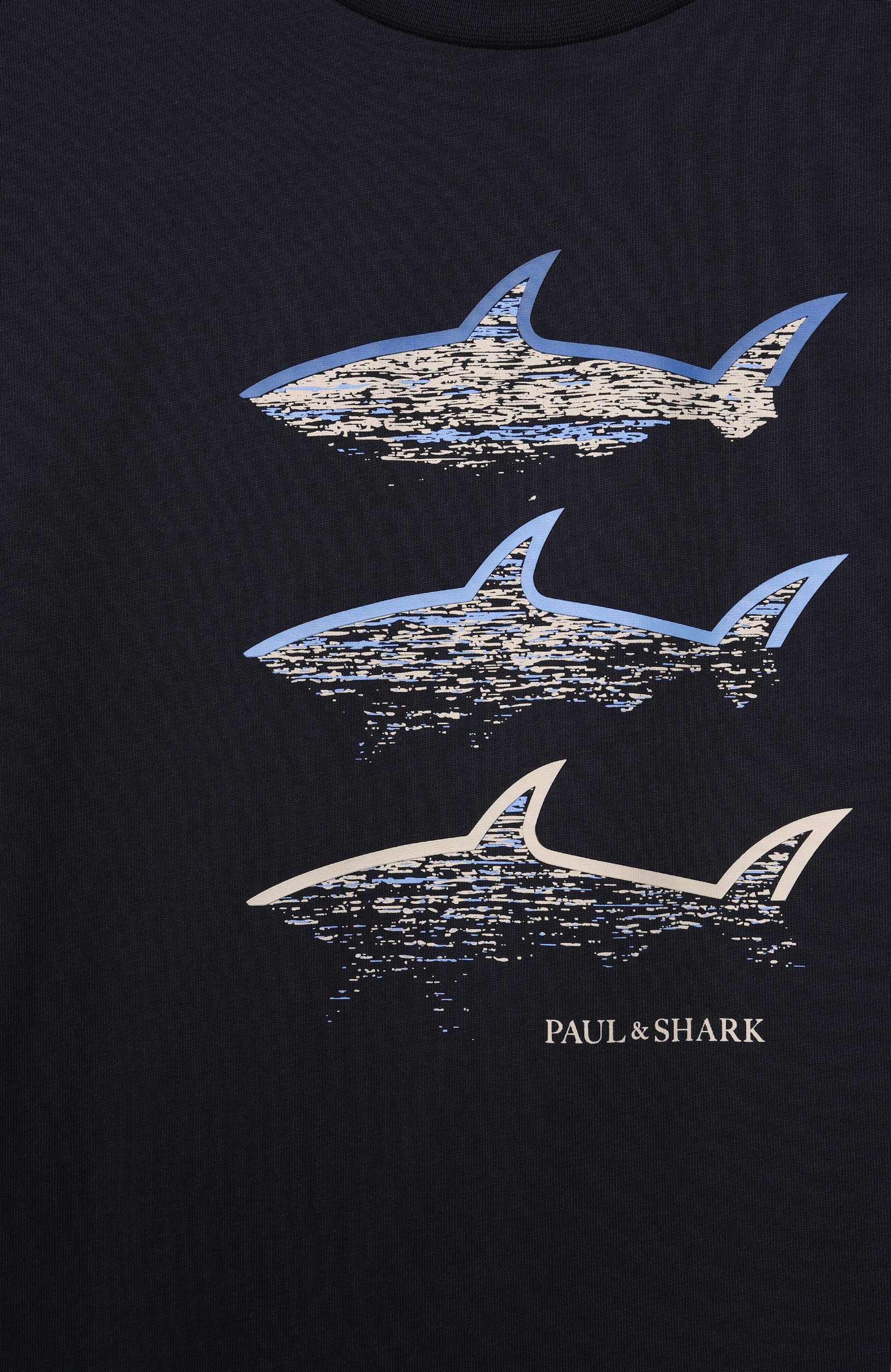 Хлопковая футболка PAUL & SHARK JUNIOR, арт. WRM00H/LAA02, фото 3