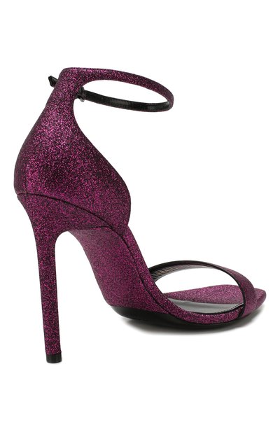 Босоножки amber SAINT LAURENT, арт. 584438/1GQ00, фото 4