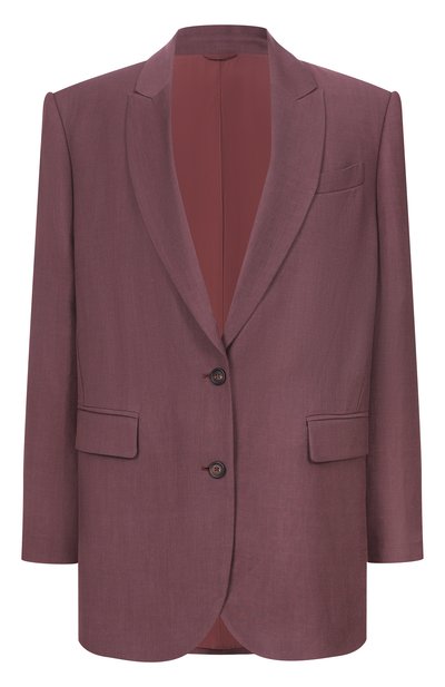 Женский жакет из вискозы и льна BRUNELLO CUCINELLI, арт. MH1267291