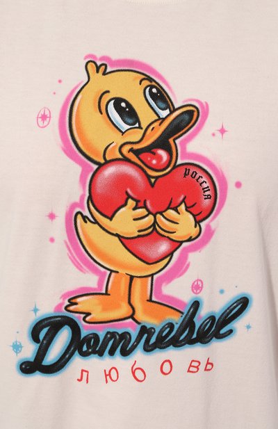 Хлопковая футболка DOMREBEL, арт. SQUEEZY/T-SHIRT, фото 5