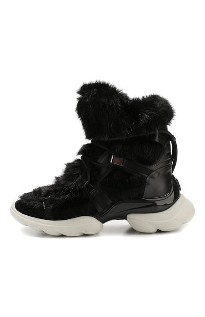 Кожаные сапоги tilda MONCLER, арт. E2-09A-20588-00-01AM8, фото 3