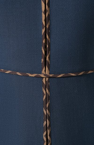 Платье из смеси шерсти и шелка FENDI, арт. FDA713 A5HP, фото 5