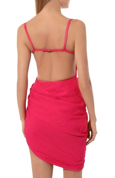 Платье из вискозы JACQUEMUS, арт. 22E213DR106/1020PINK, фото 4