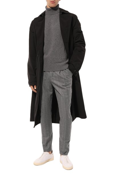 Шерстяной свитер C.P. COMPANY темно-серого цвета по цене 29950 руб., арт. 15CMKN088A005504A, фото 2 Шерстяной свитер C.P. COMPANY, арт. 15CMKN088A005504A, фото 2