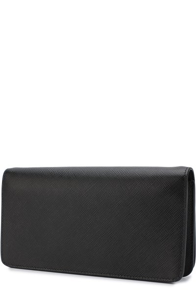 Кожаный кошелек на цепочке с логотипом бренда PRADA, арт. 1ZH029-QWA-F0002, фото 3