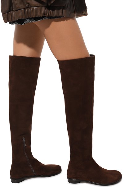 Замшевые ботфорты kumiko MATTIA CAPEZZANI, арт. W414/CAM0SCI0, фото 3