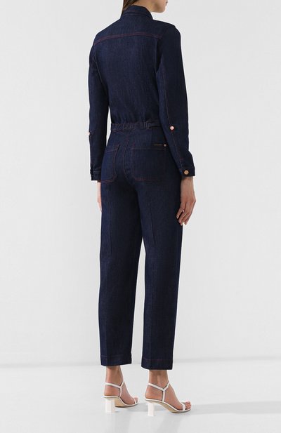 Джинсовый комбинезон 7 FOR ALL MANKIND, арт. JSCRR700ZT, фото 4