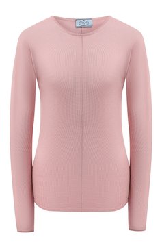 Пуловер из шелка и шерсти PRADA, арт. P24U0C-1KV2-F0442-192, фото 1