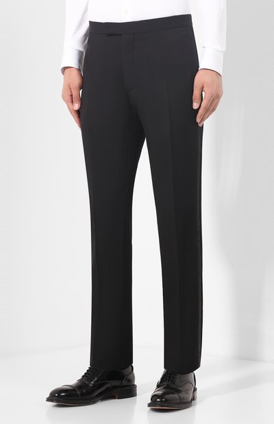 Брюки из смеси шелка и шерсти BERLUTI, арт. R16TTU39-001, фото 3