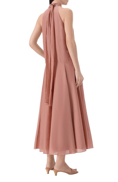 Платье из хлопка и шелка 12 STOREEZ, арт. 137565, фото 3